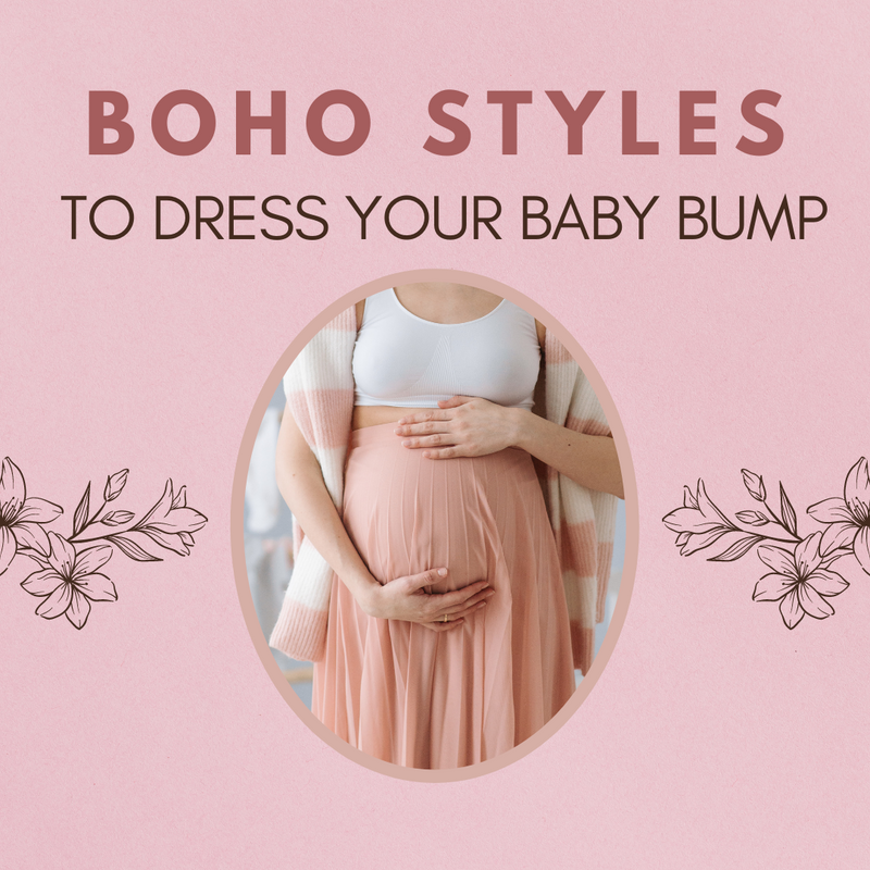 Bohemian Styles To Dress Your Baby Bump!