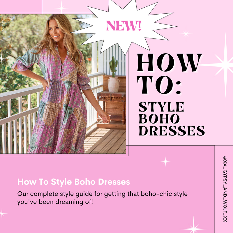 How To Style Boho Dresses