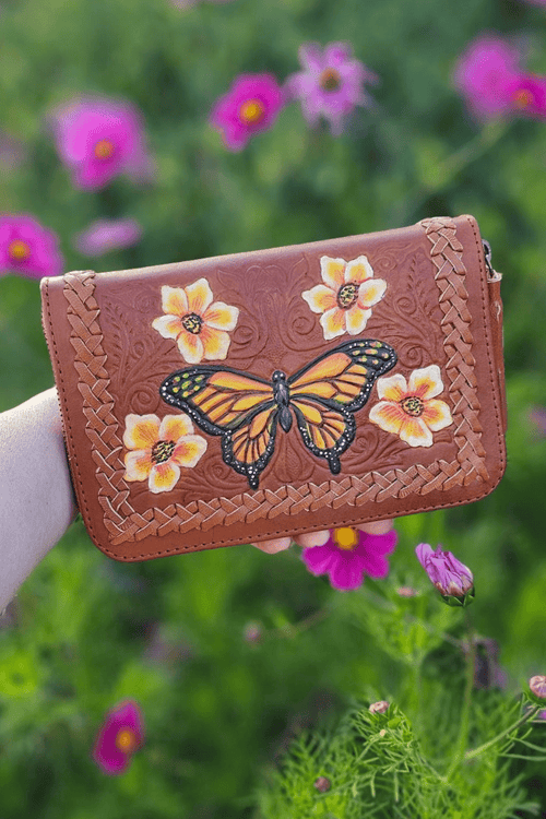Monarch Butterfly Oversized Wallet