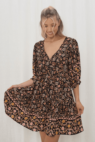 Molli Maxi Dress - Rosewater