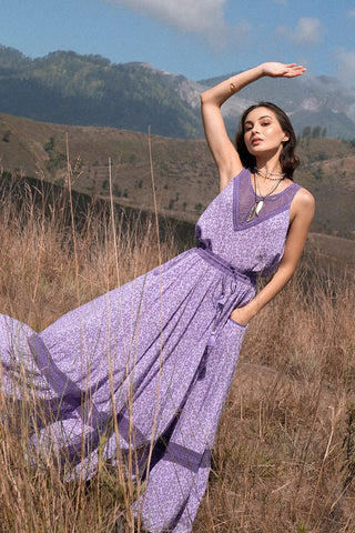 Lavender Mini Dress - Lilac - Preorder
