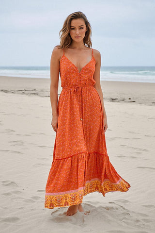 Erryn Maxi Dress - Sahara Sunset