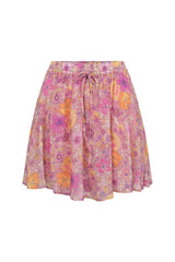 Spell Hibiscus Lane Mini Skirt - Musk