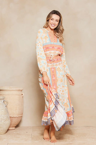 Nosara Iola Maxi Dress - Nosara Patchwork