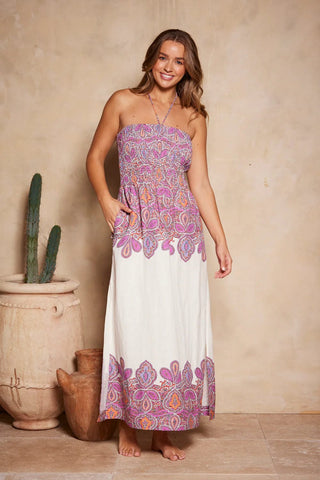 Nosara Iola Maxi Dress - Nosara Patchwork