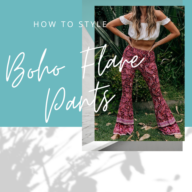 How To Style Boho Flare Pants