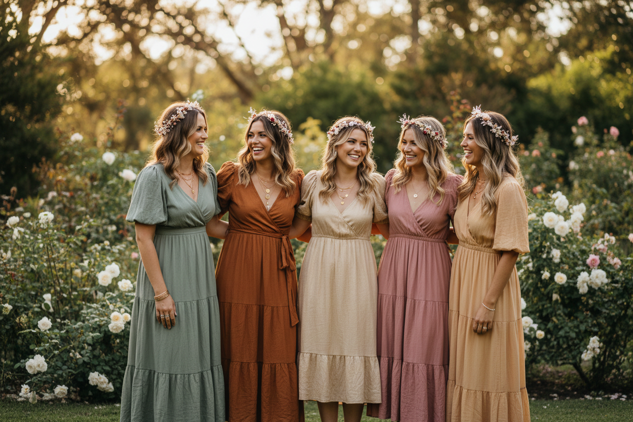 Boho Bridesmaid Dresses Australia: A Complete Guide for the Whole Tribe
