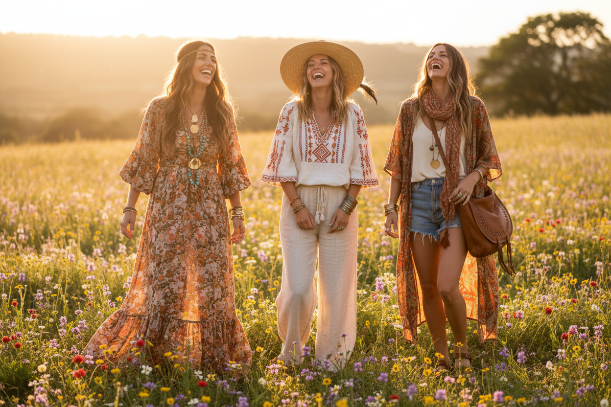The Bohemian Fashion Trend: A Guide to Embracing Free-Spirited Style