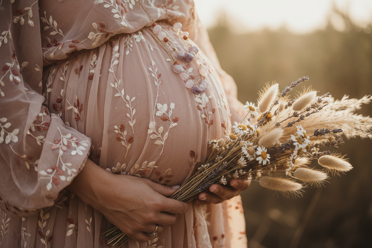 Bohemian Styles To Dress Your Baby Bump!
