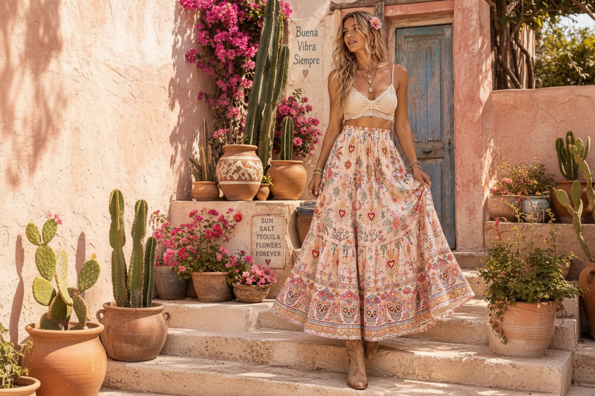 How to Style Boho Skirts: Maxi, Midi & Mini