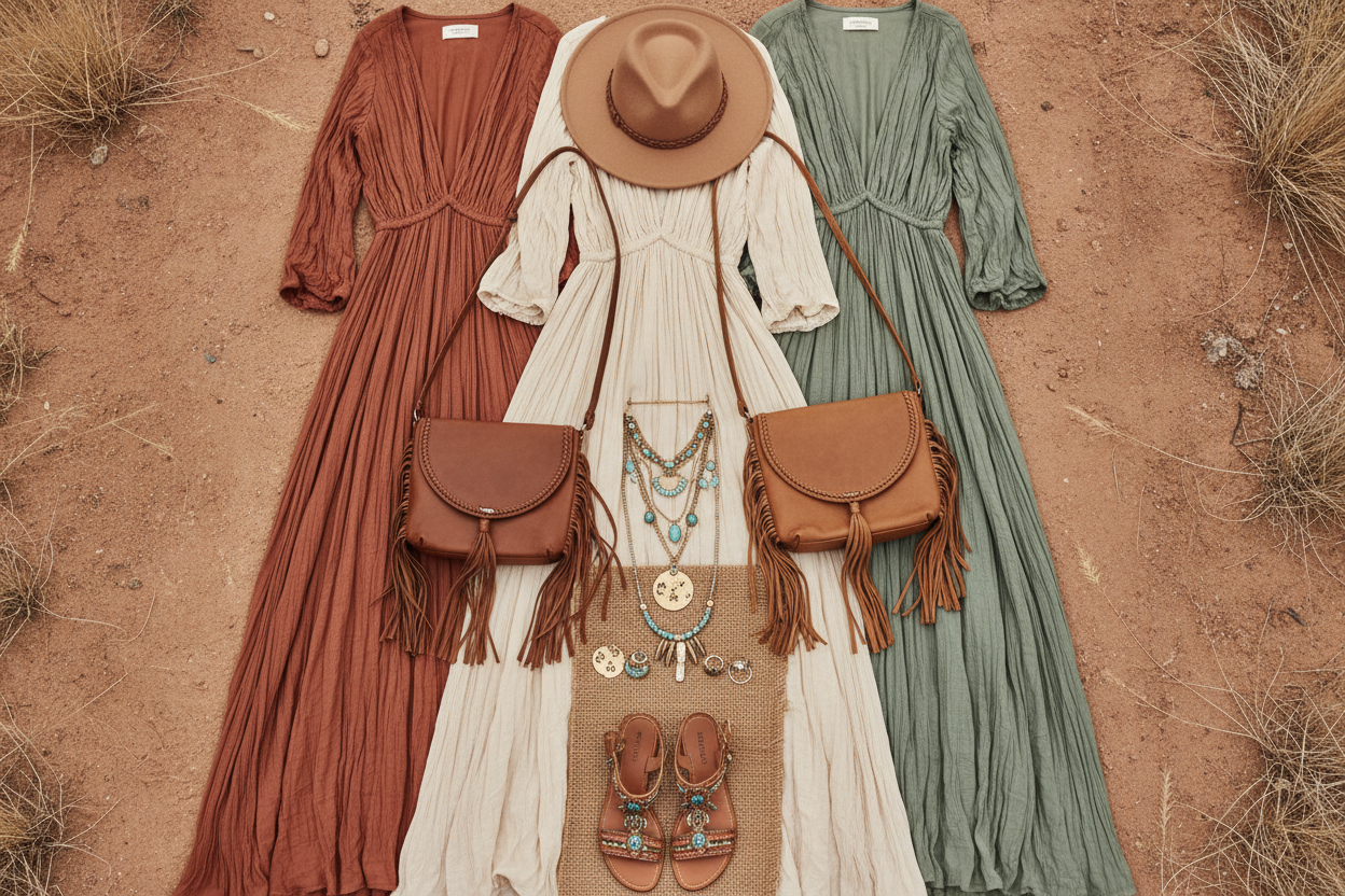 How To Style Boho Dresses: The Ultimate Boho Style Guide