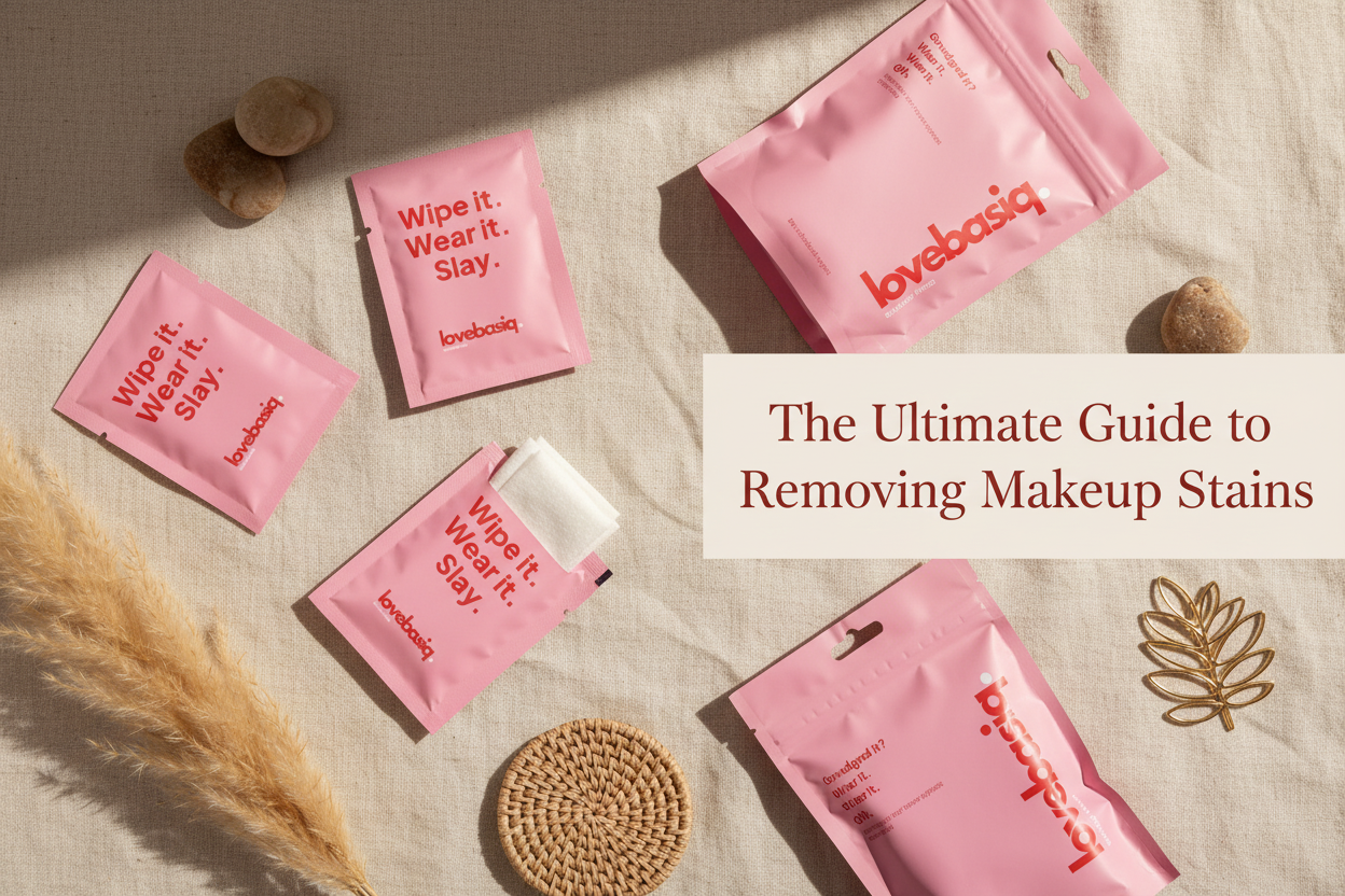 How to Remove Makeup Stains from Clothes: The Ultimate Guide with Smudge Wipes by Lovebasiq