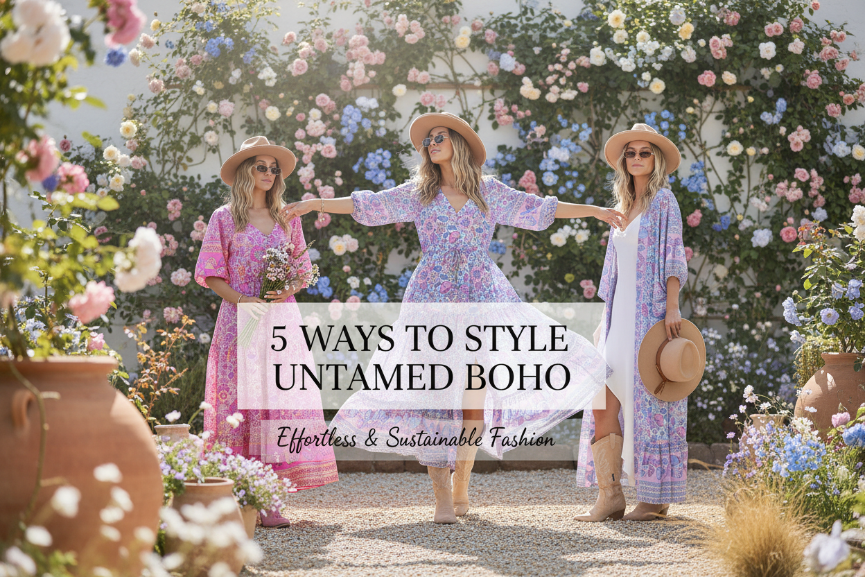 How to Style Boho: 5 Easy Outfit Ideas | Gypsy & Wolf