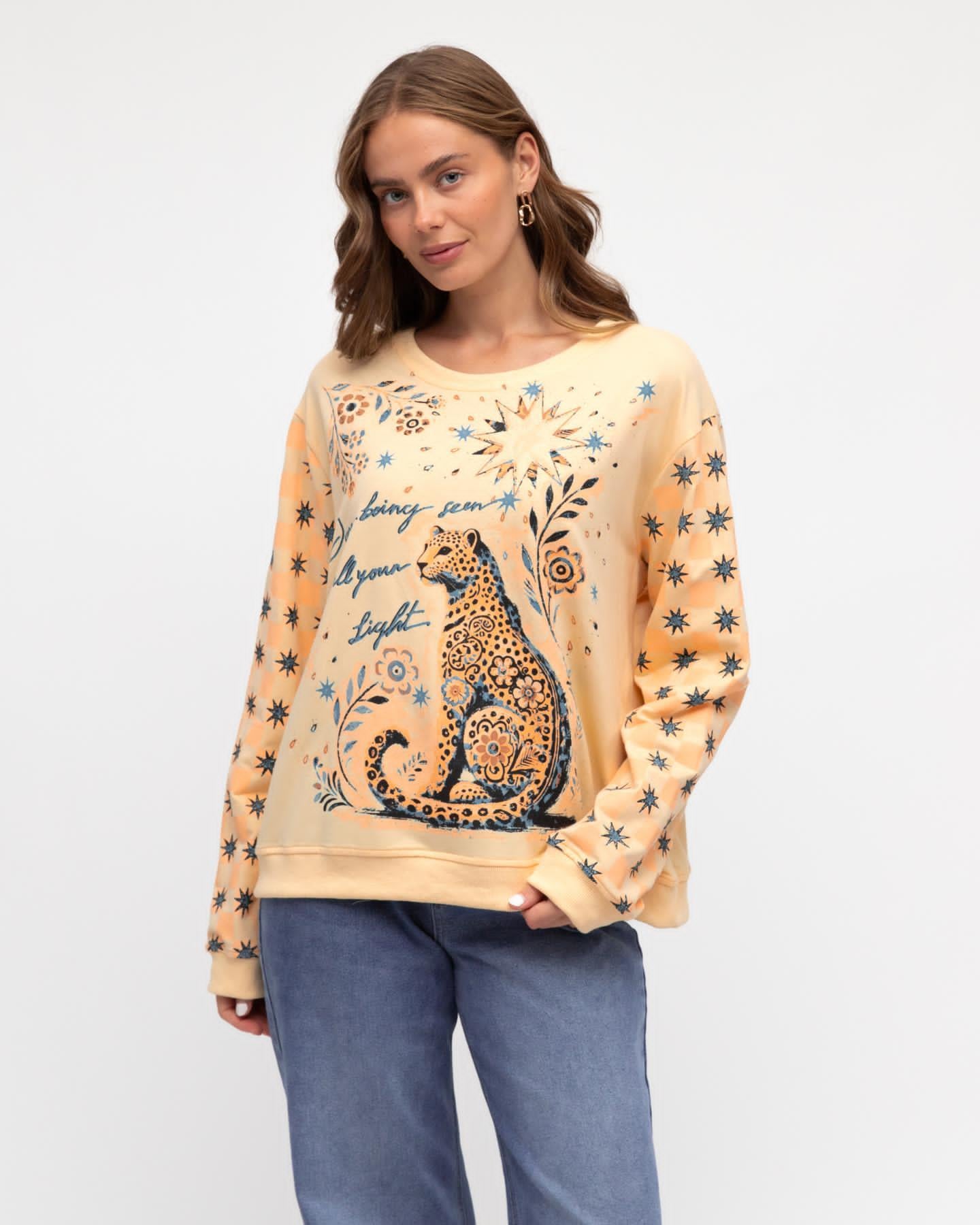 Cheetah Jumper in Butter