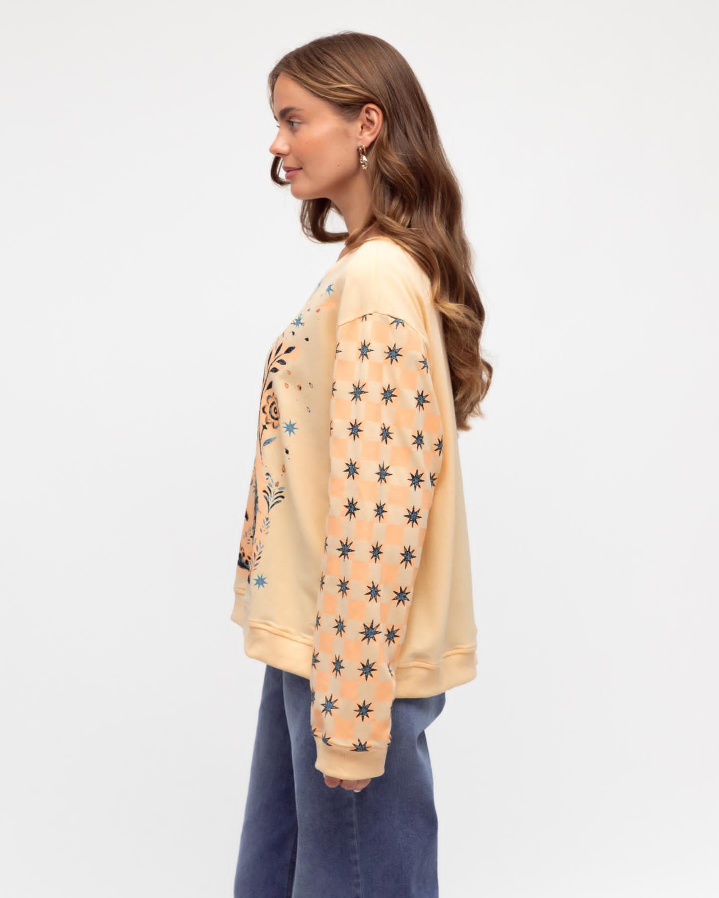 Cheetah Jumper in Butter