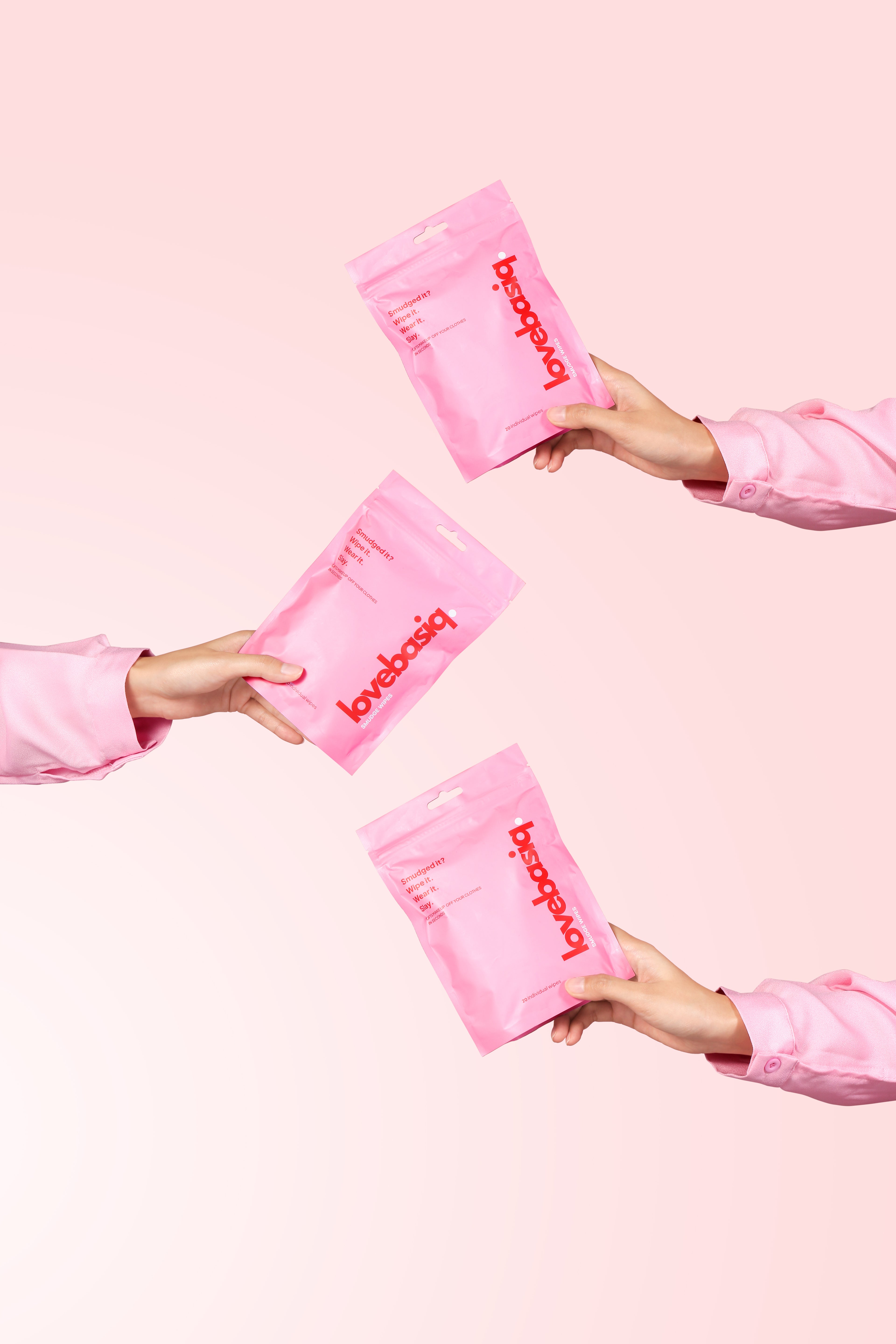 Smudge Wipes - Makeup Stain Remover Wipes by Love Basiq