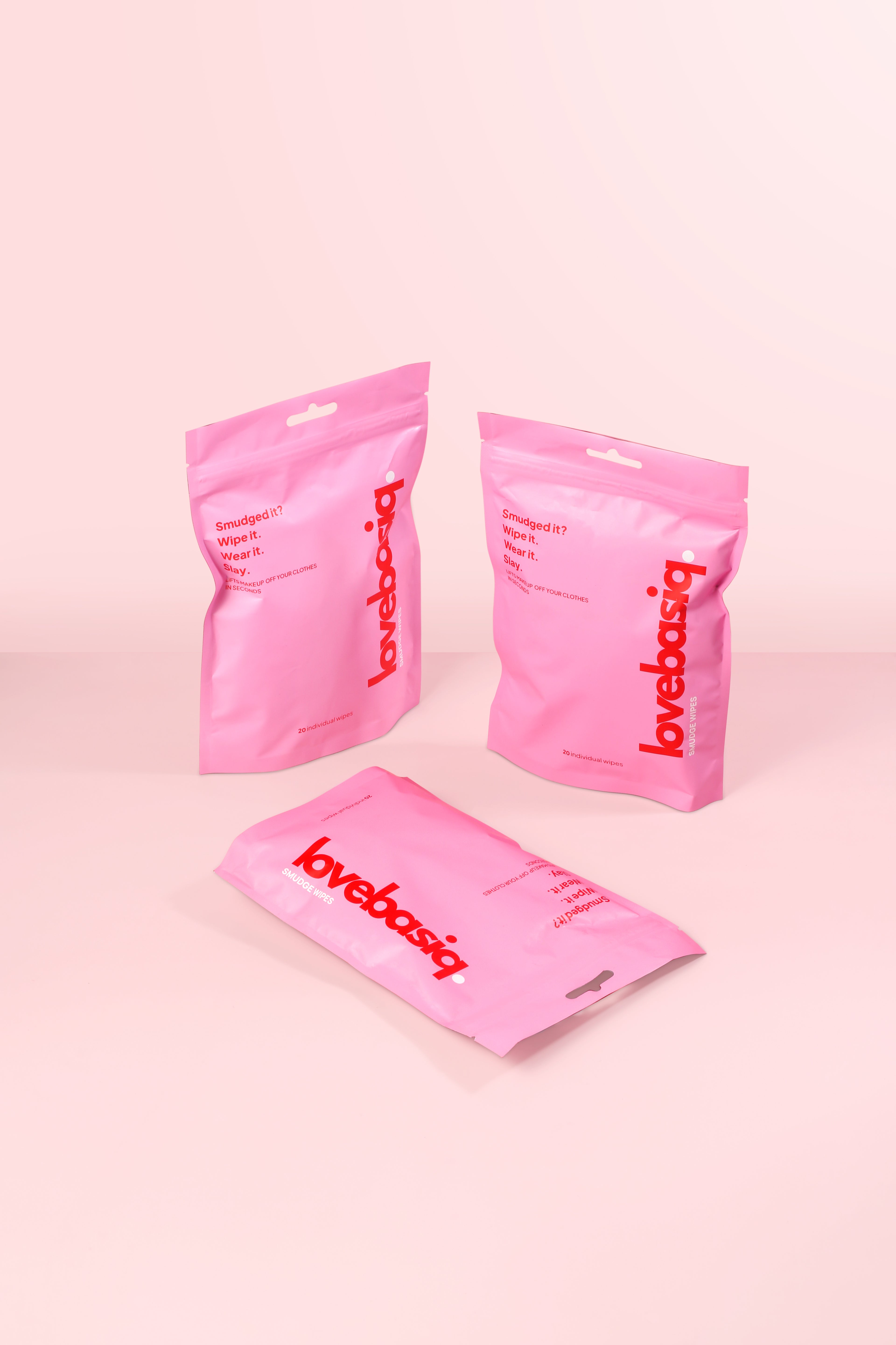 Smudge Wipes - Makeup Stain Remover Wipes by Love Basiq