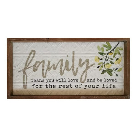 Wall Art Sign - A Simple Life Is A Beautiful Life