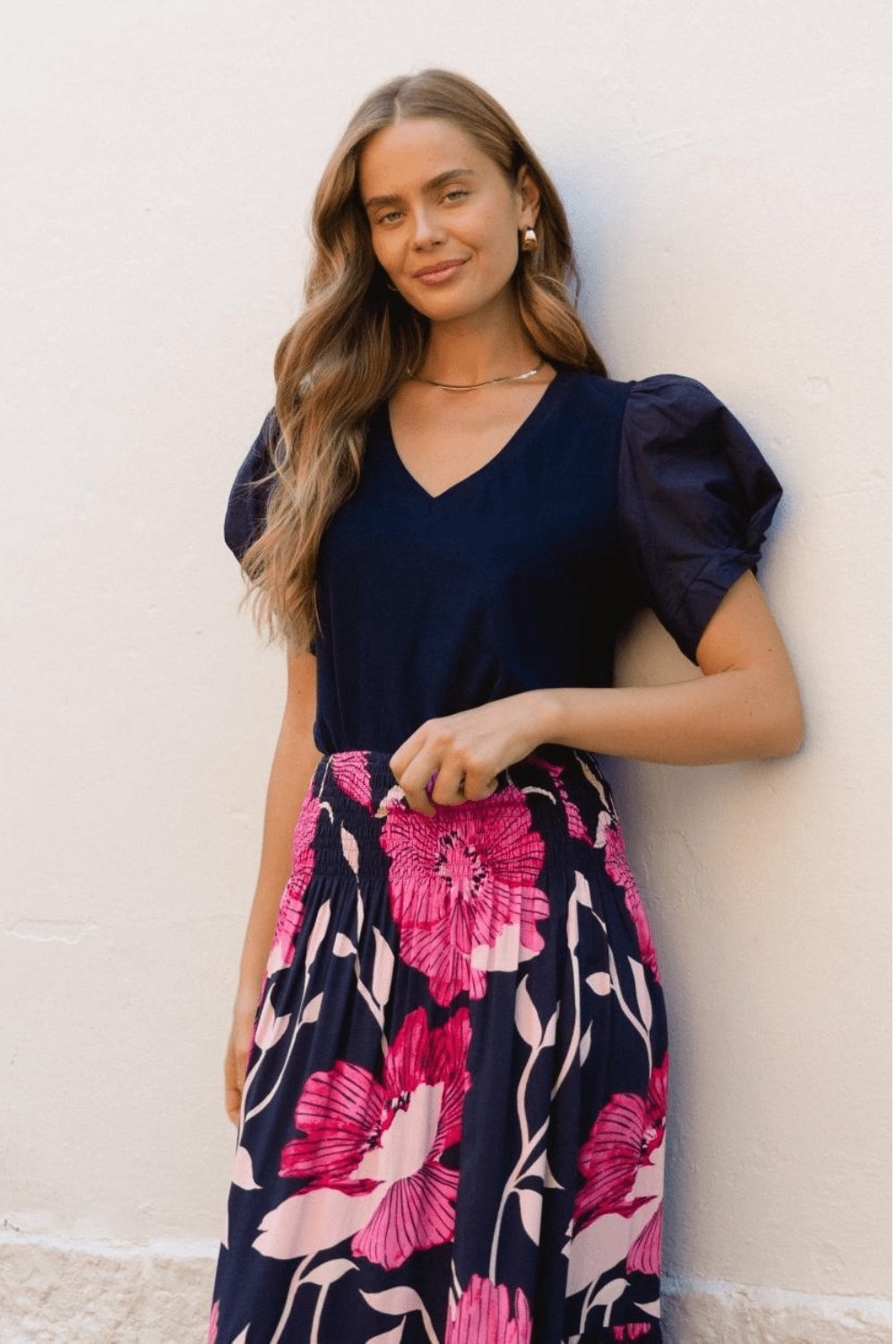 Ambi Maxi Skirt - Midnight Floral