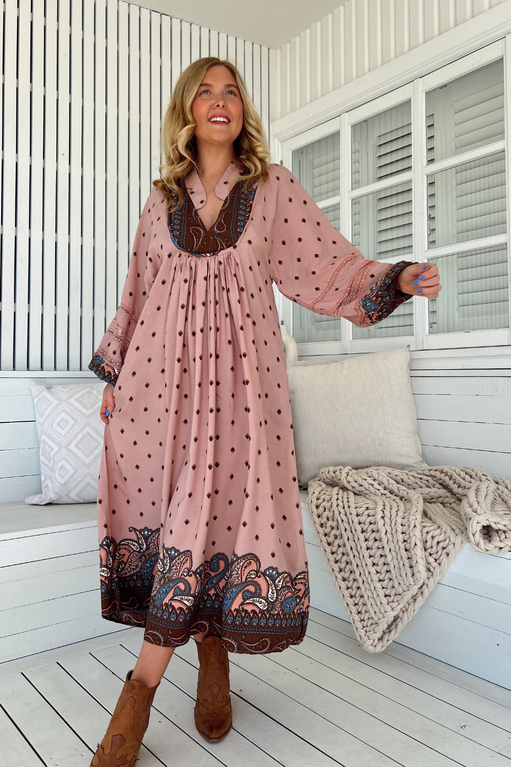 Boheme Midi Dress - Seraphina