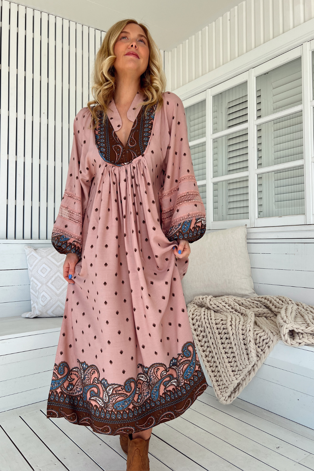 Boheme Midi Dress - Seraphina