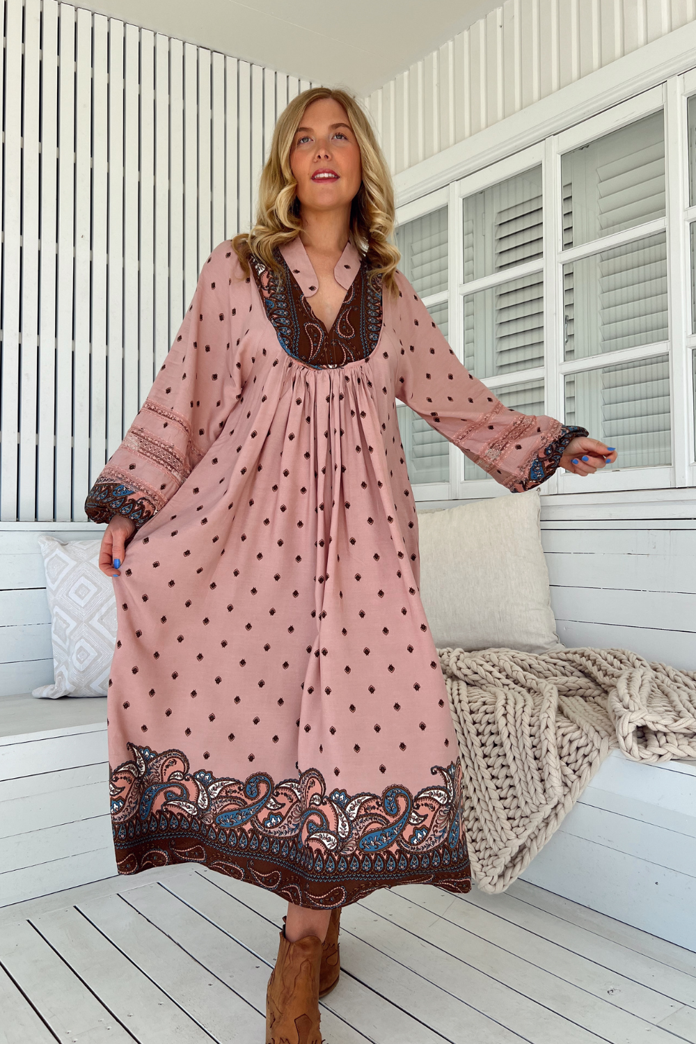 Boheme Midi Dress - Seraphina