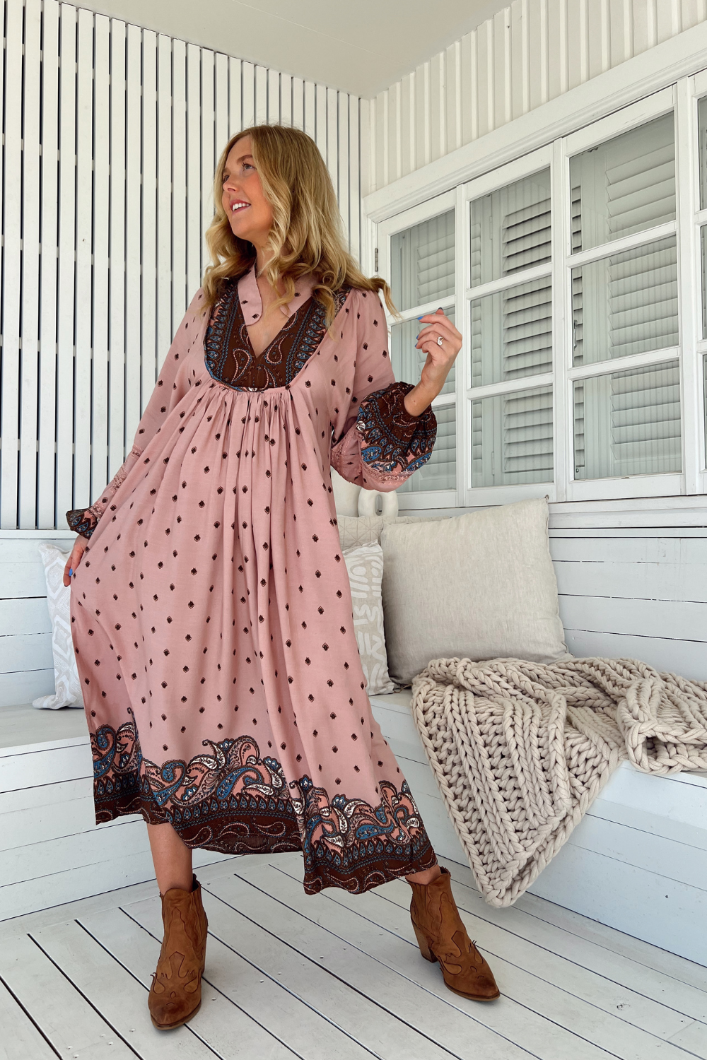 Boheme Midi Dress - Seraphina