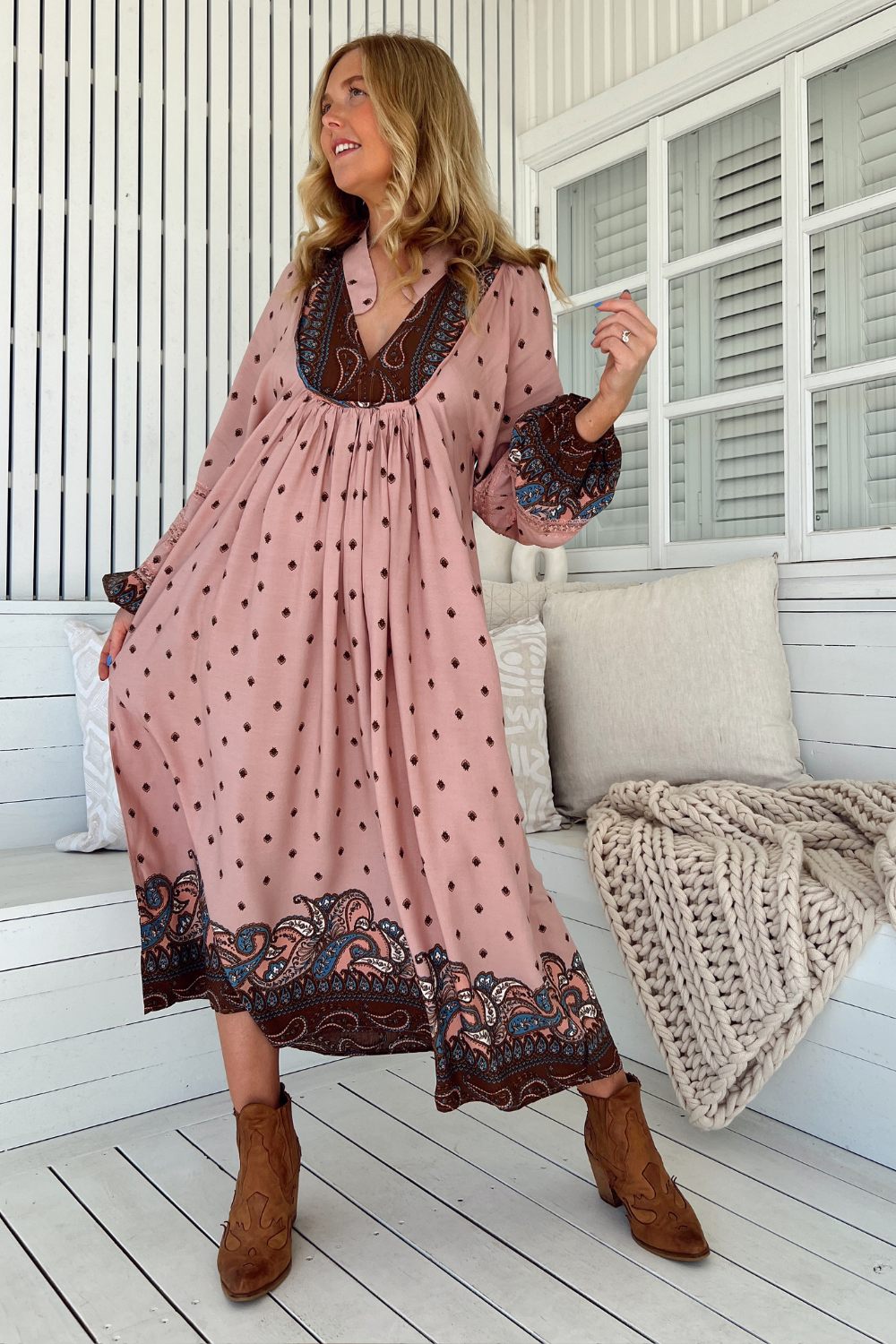 Boheme Midi Dress - Seraphina