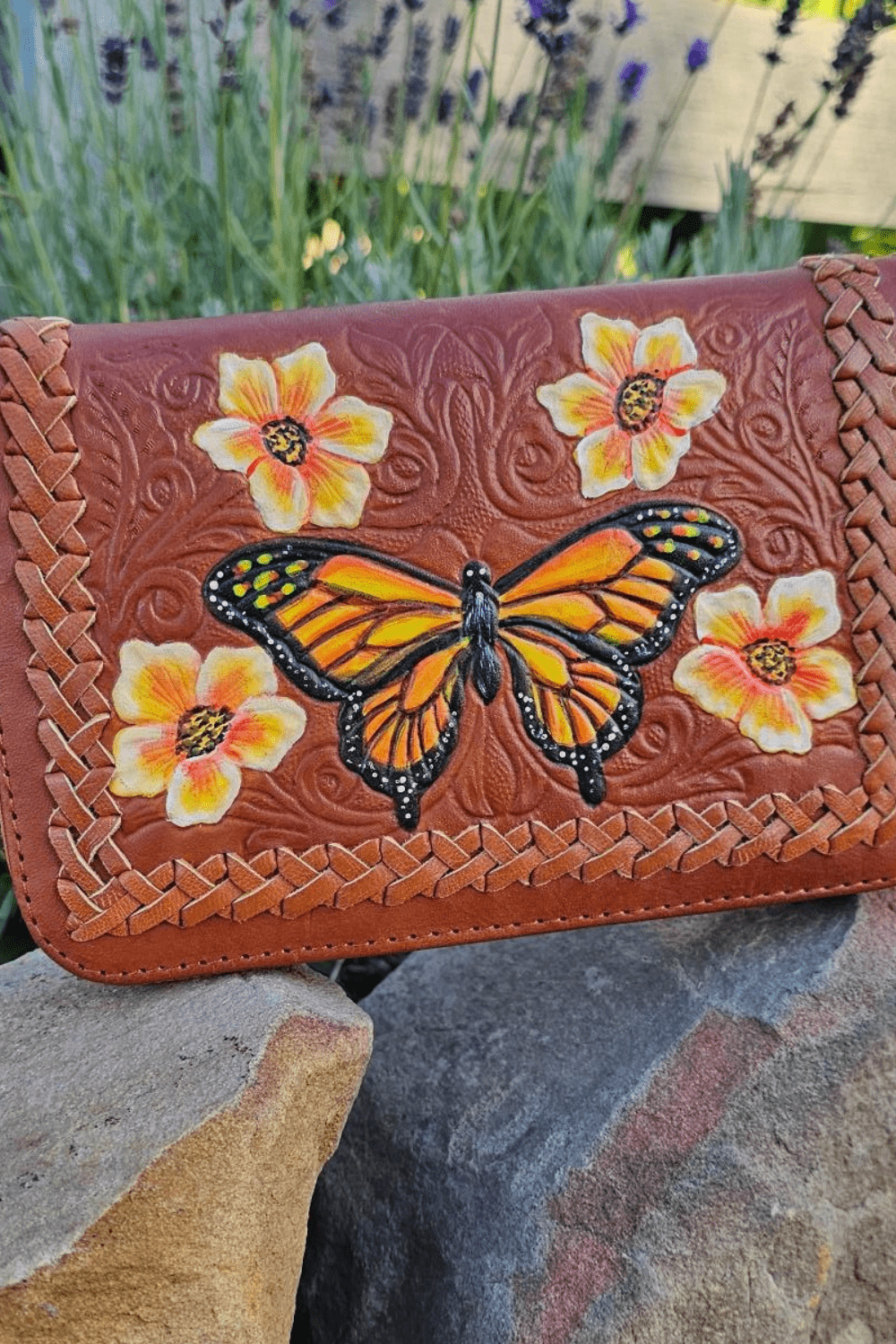 Monarch Butterfly Oversized Wallet