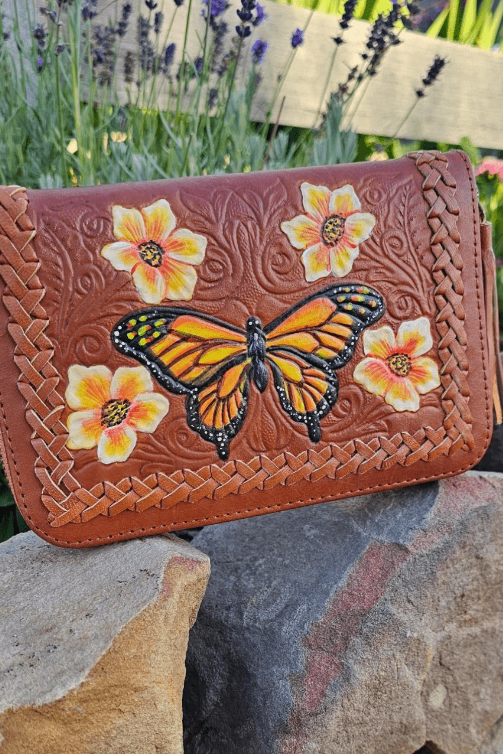 Monarch Butterfly Oversized Wallet