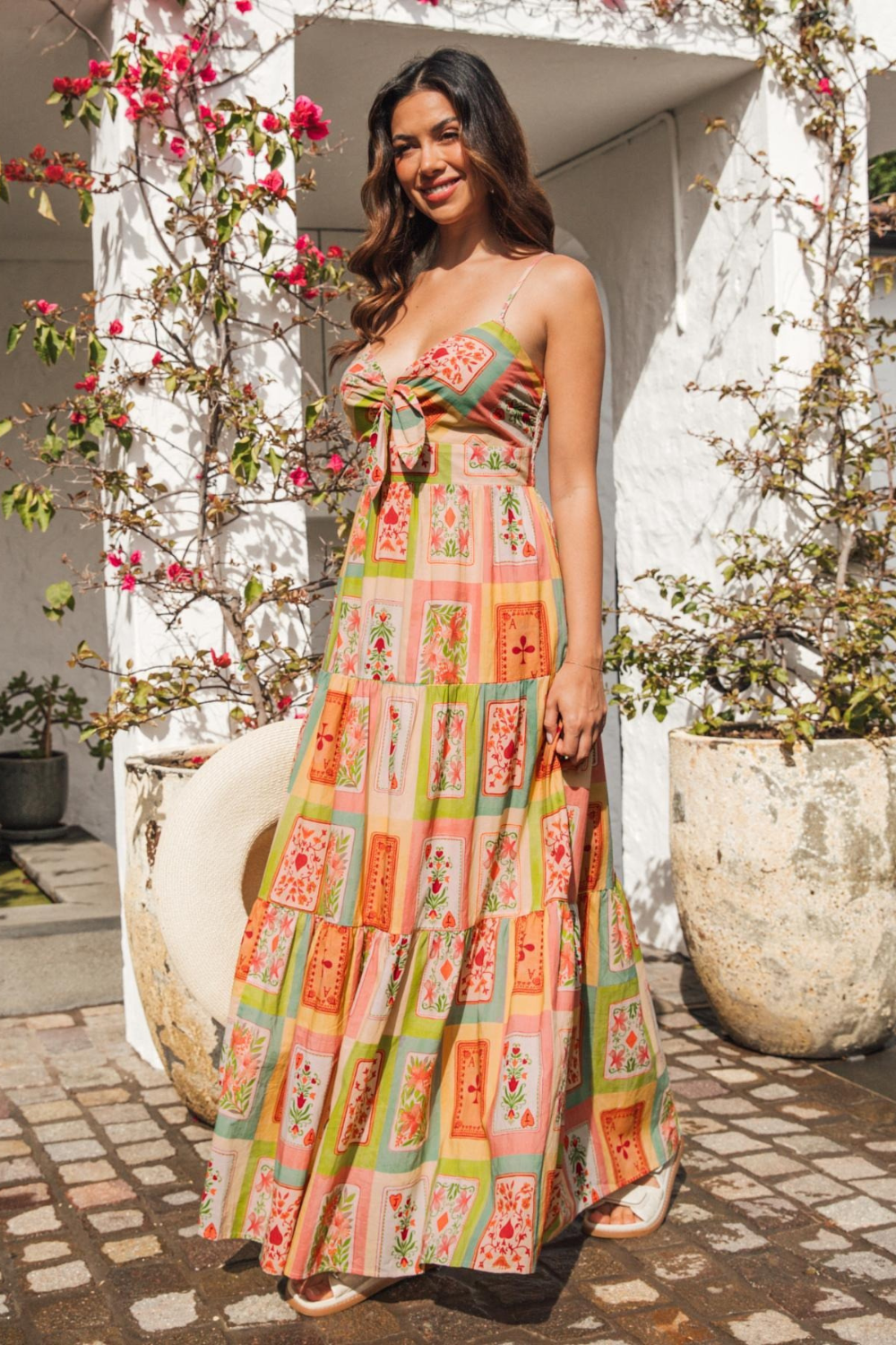 Dream Tie Front Maxi Dress - Dream Lover