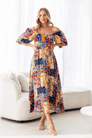 Taylor Maxi Dress - Floral