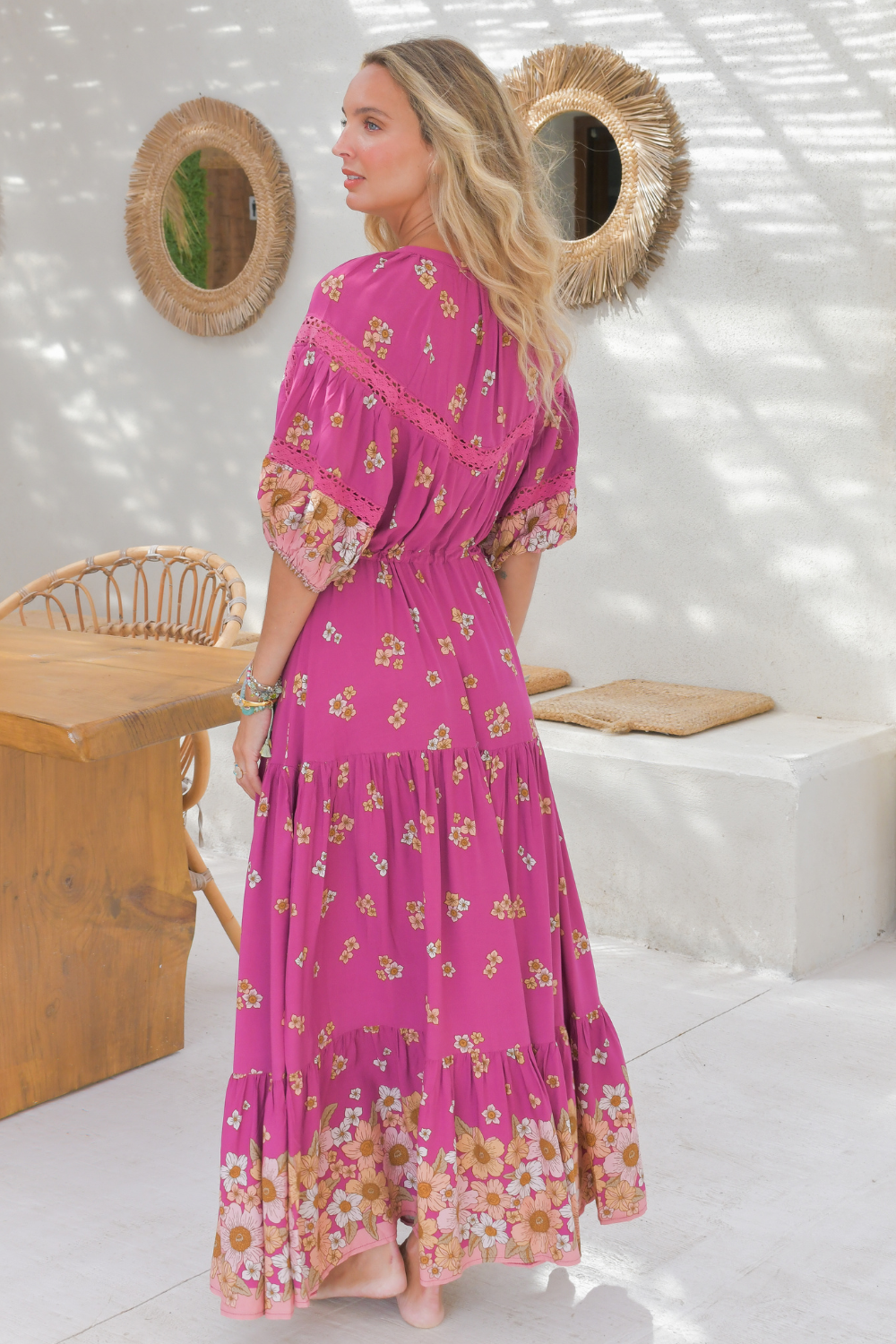 Elsa Maxi Dress - Bee Orchid