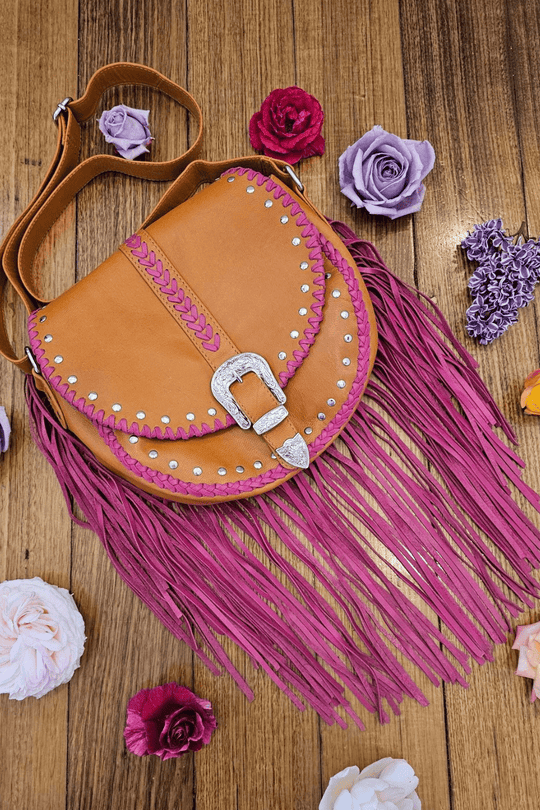 Bohemian leather handbags sales