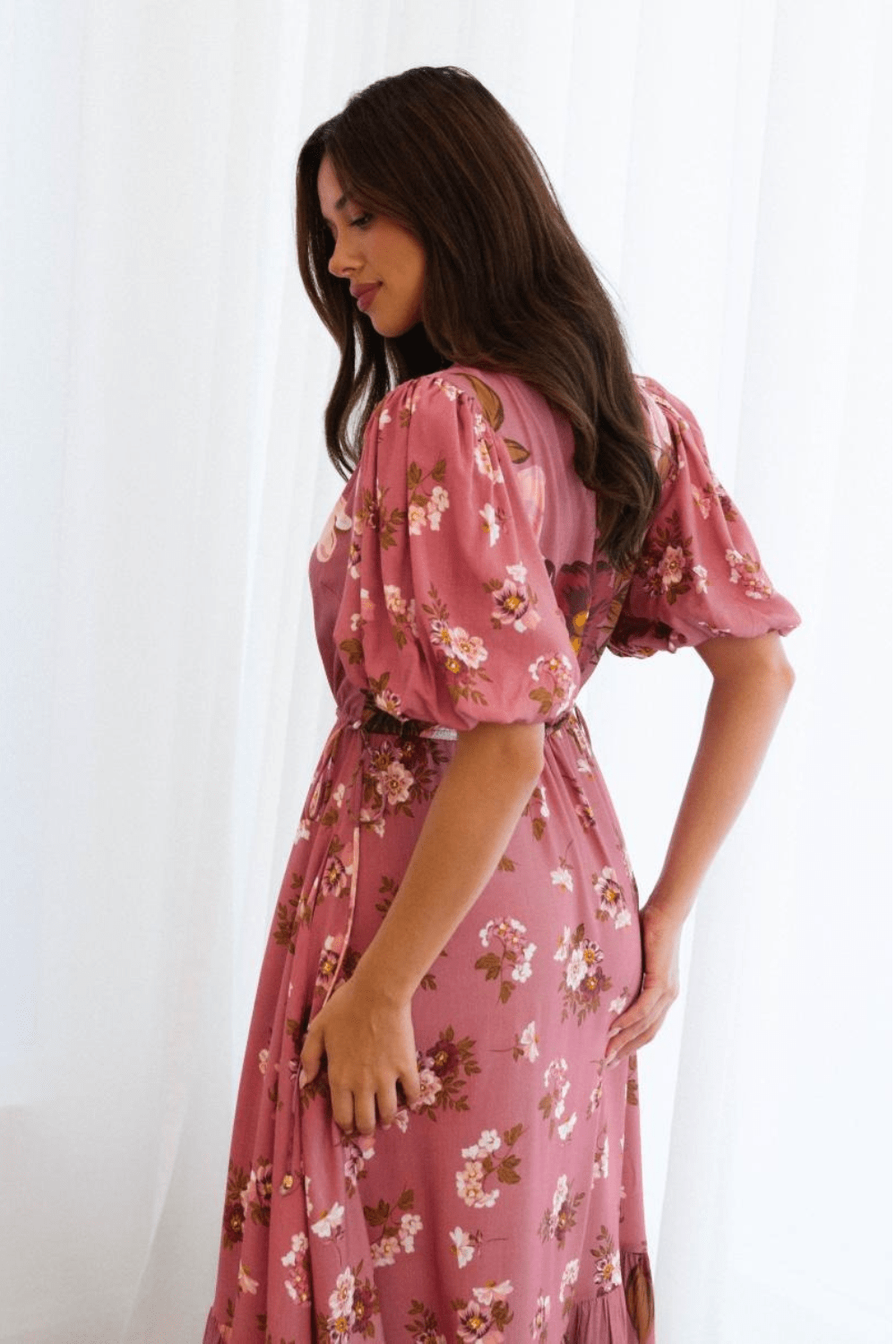 First Blush Maxi Dress - Berry