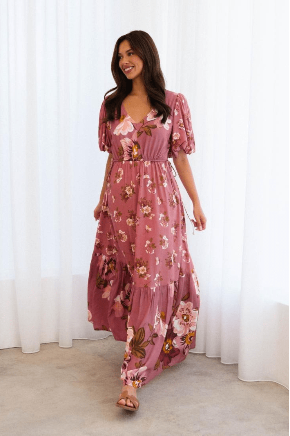 First Blush Maxi Dress - Berry