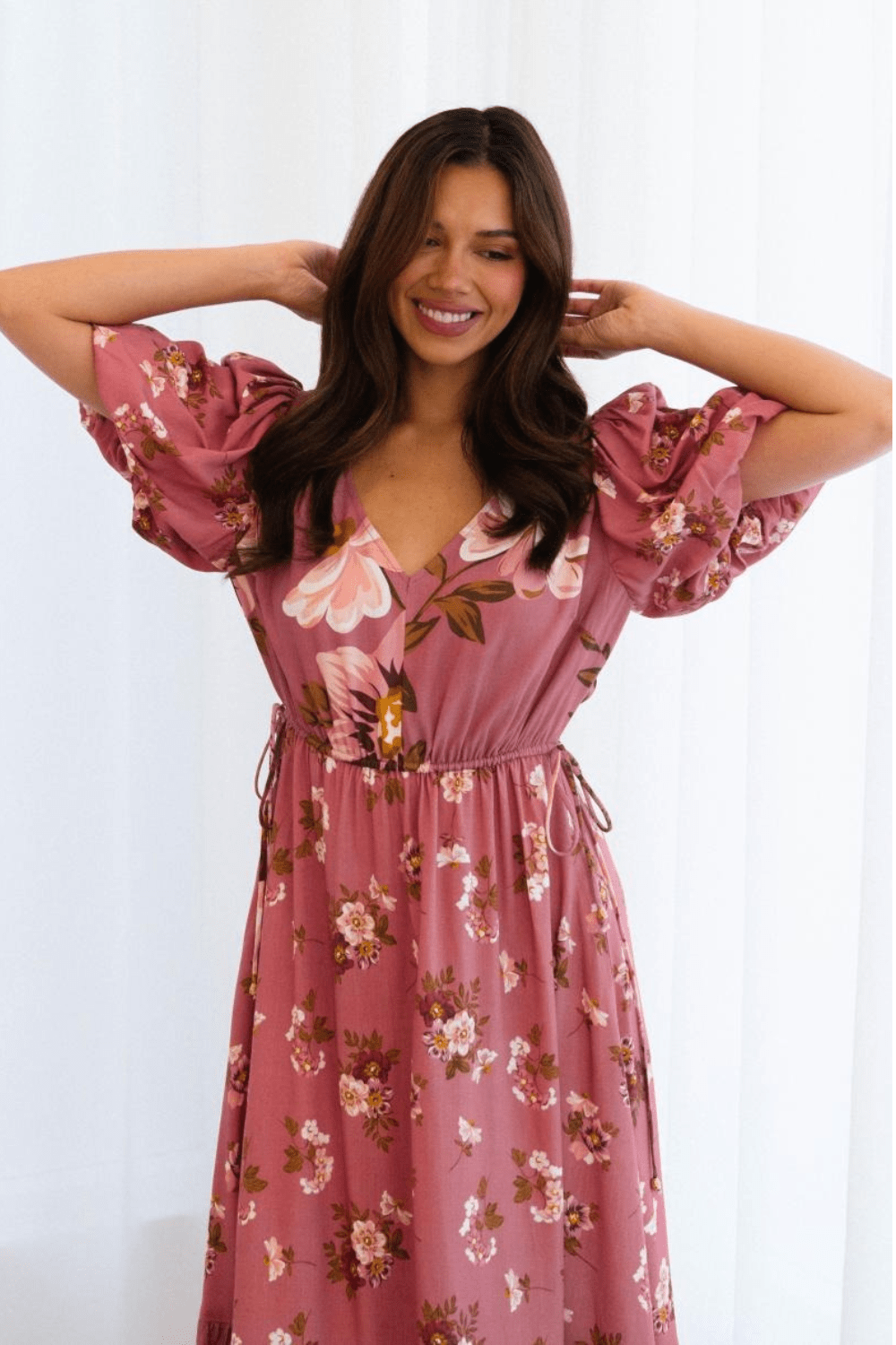 First Blush Maxi Dress - Berry