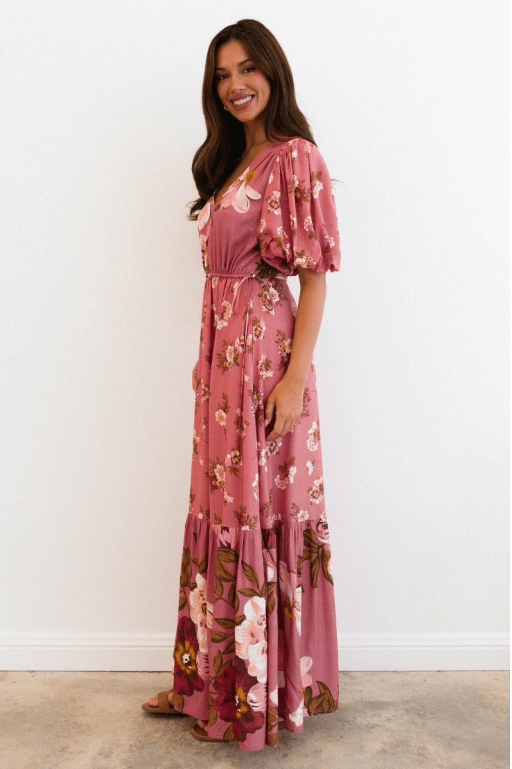 First Blush Maxi Dress - Berry