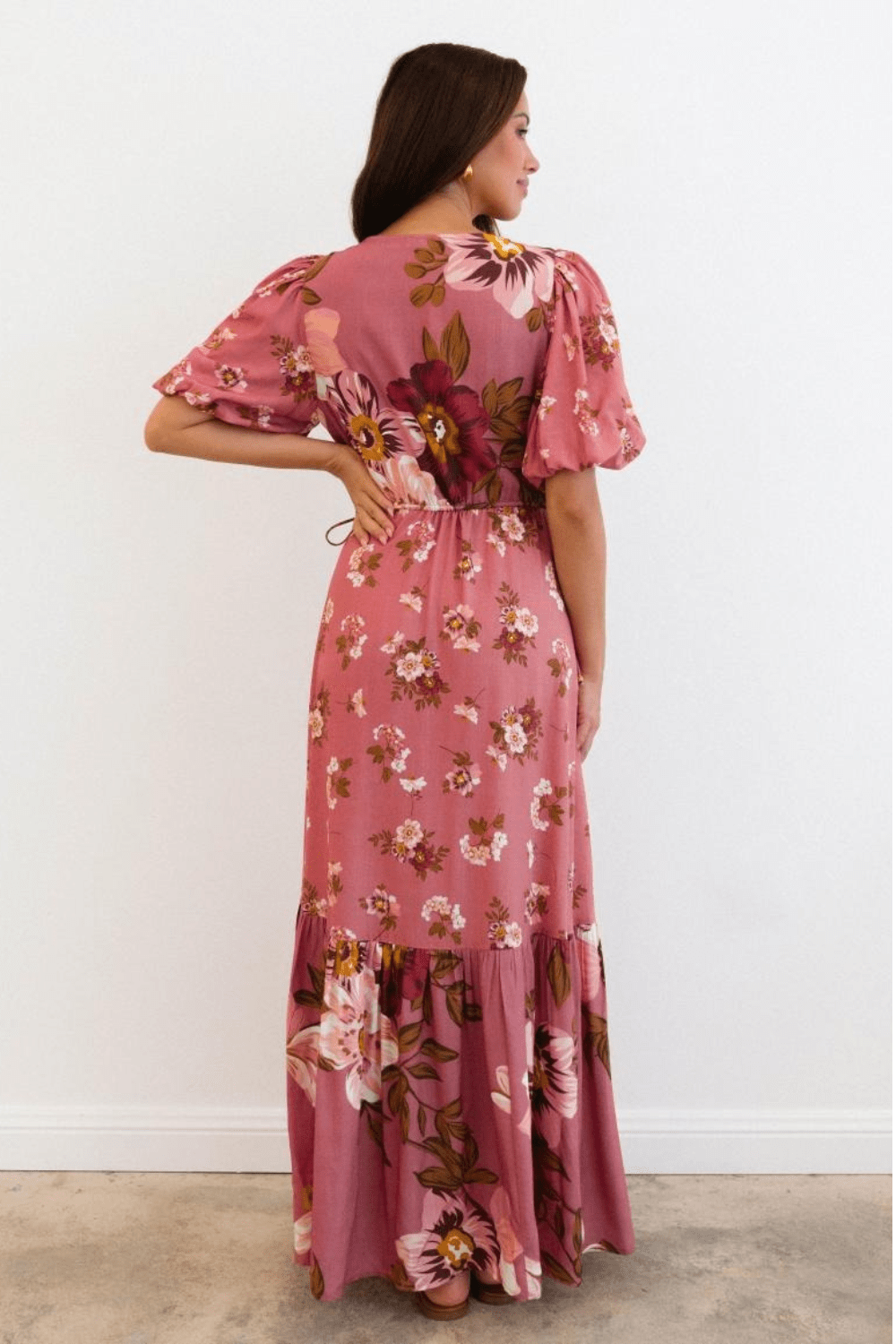 First Blush Maxi Dress - Berry