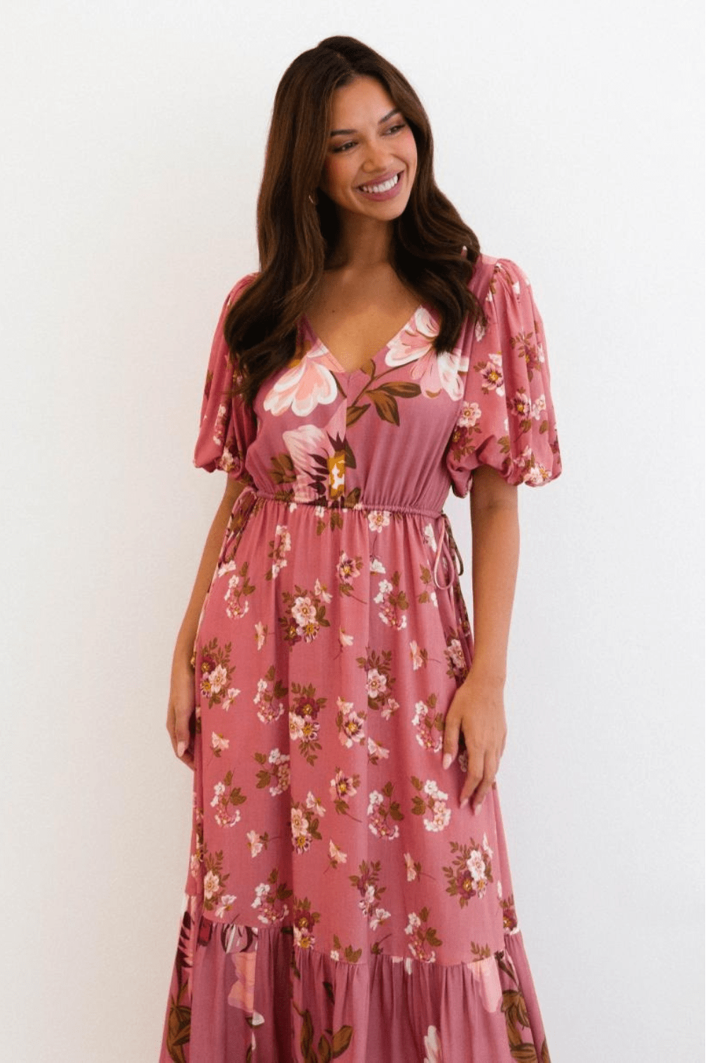 First Blush Maxi Dress - Berry
