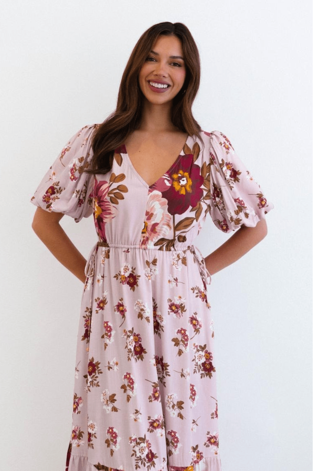 First Blush Maxi Dress - Flower
