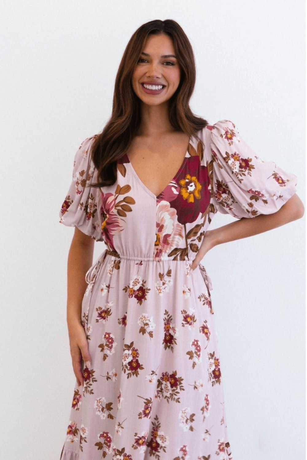 First Blush Maxi Dress - Flower