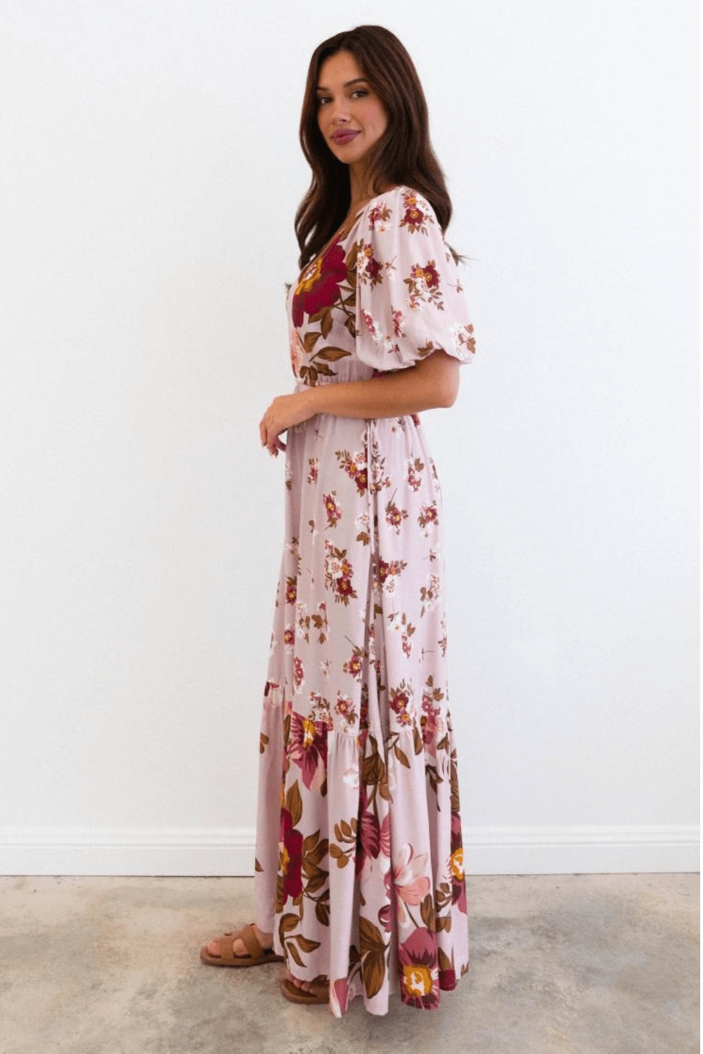 First Blush Maxi Dress - Flower