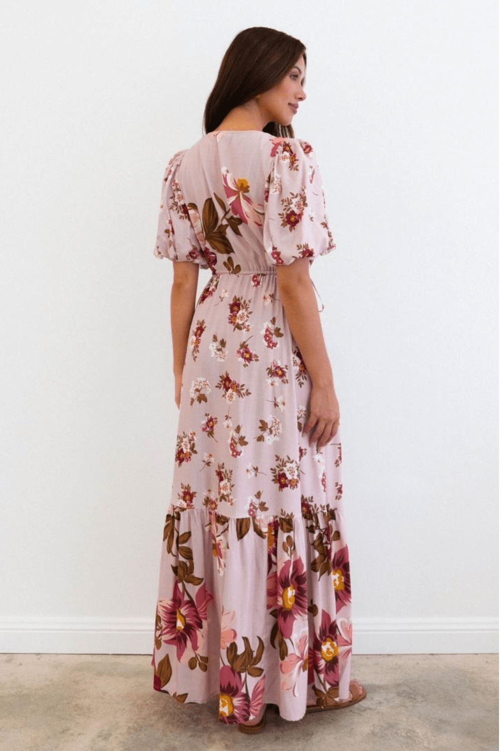 First Blush Maxi Dress - Flower