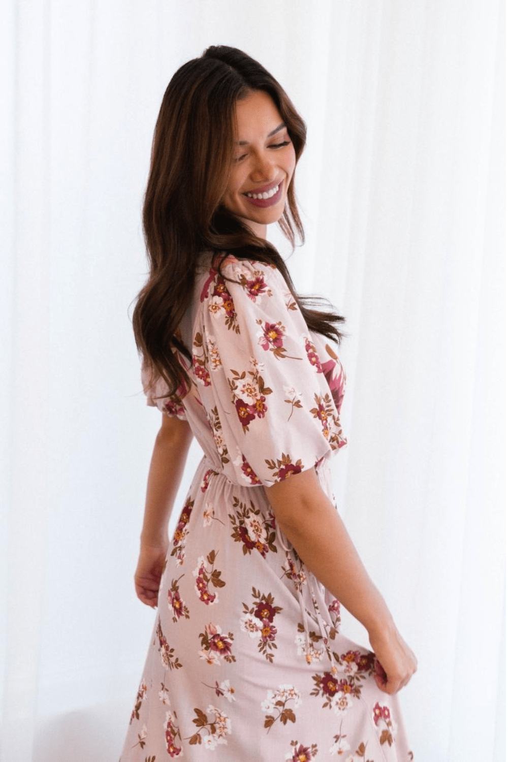 First Blush Maxi Dress - Flower