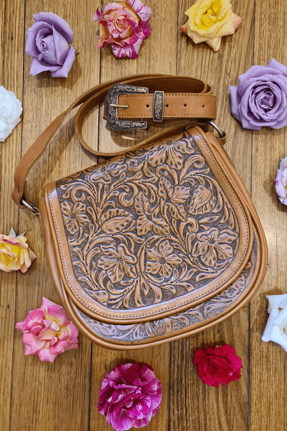 Harper Cross Body Bag - Tan