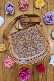 Harper Cross Body Bag - Tan