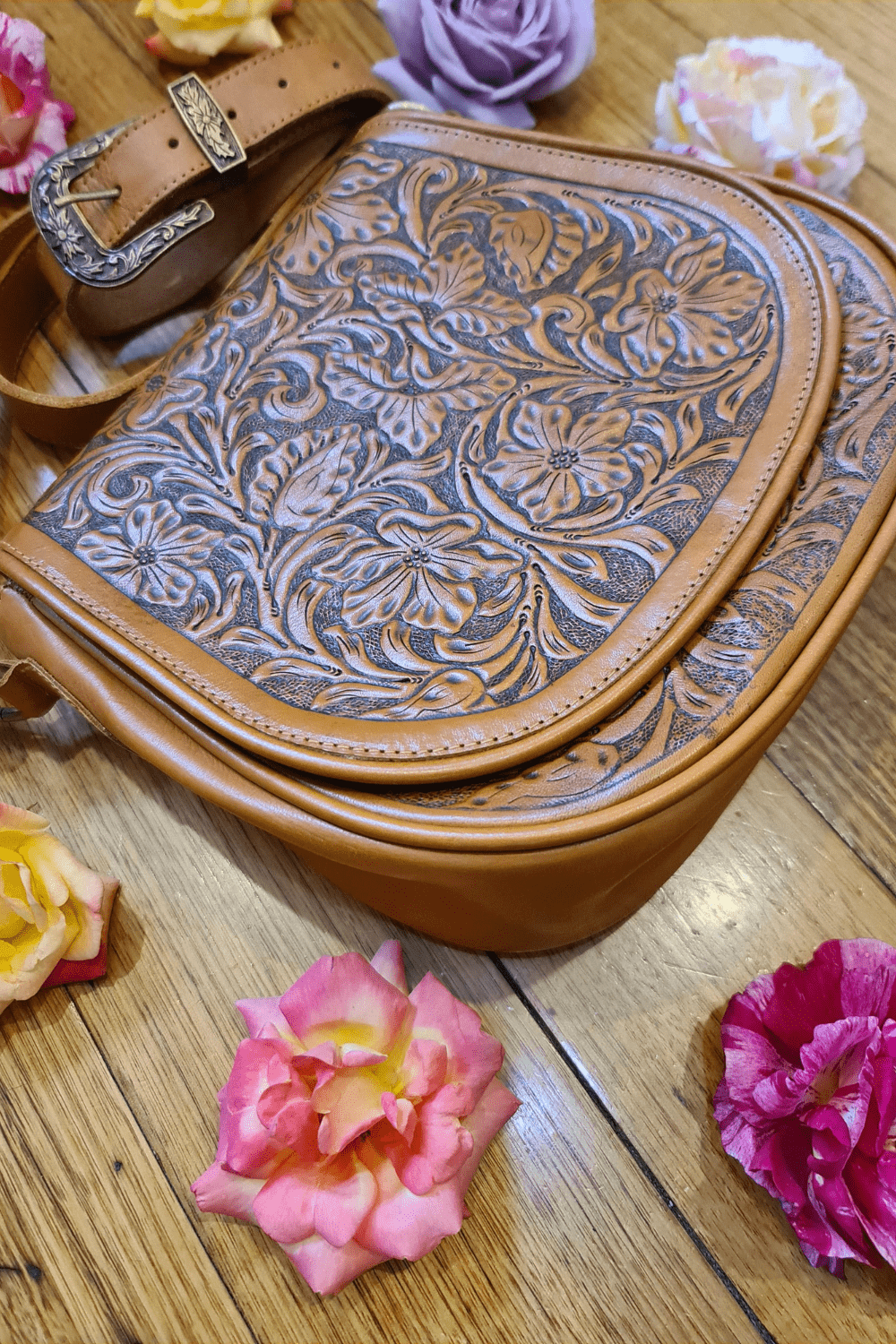 Harper Cross Body Bag - Tan