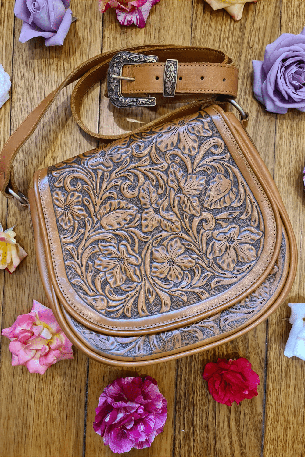 Harper Cross Body Bag - Tan