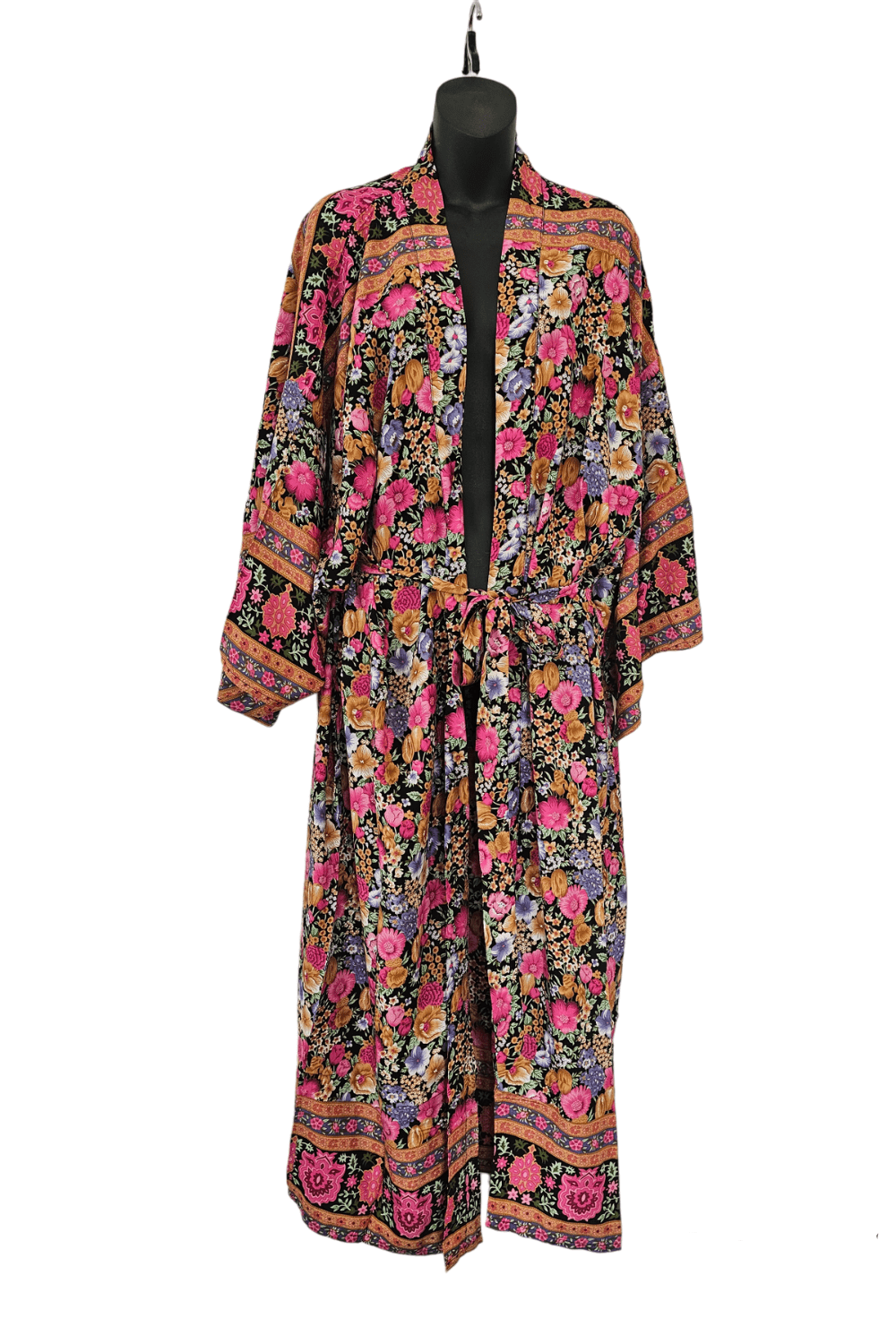 Hidden Garden Kimono - After Dark